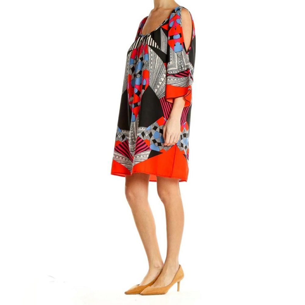 Gibson latimer Multicolor Printed Shift Dress